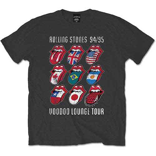 The Rolling Stones - Voodoo Lounge Tongues | T-Shirt Grey
