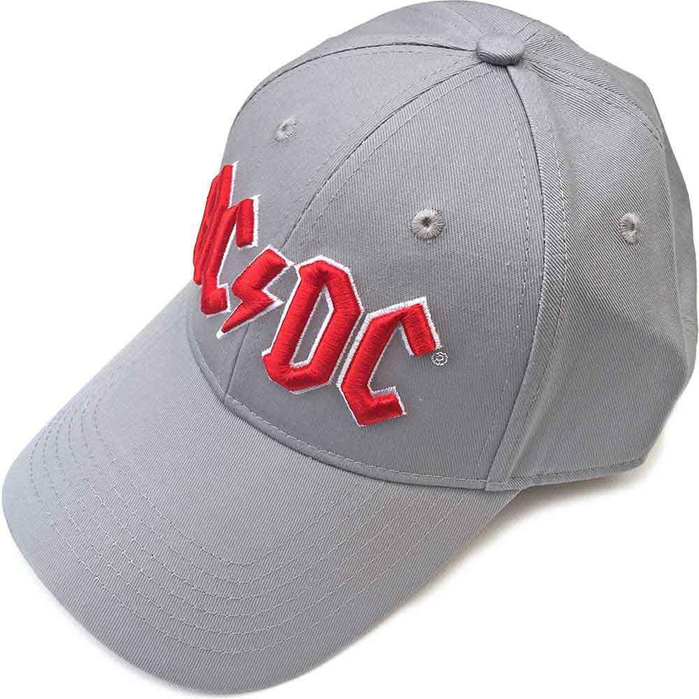 AC/DC - Red Logo | Hat Grey