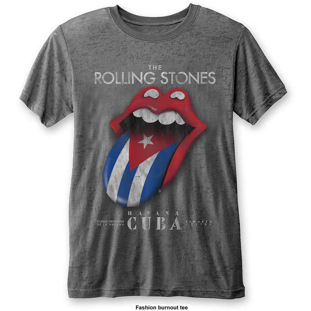 The Rolling Stones - Havana Cuba | T-Shirt Grey