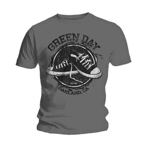 Green Day - Converse | T-Shirt Grey