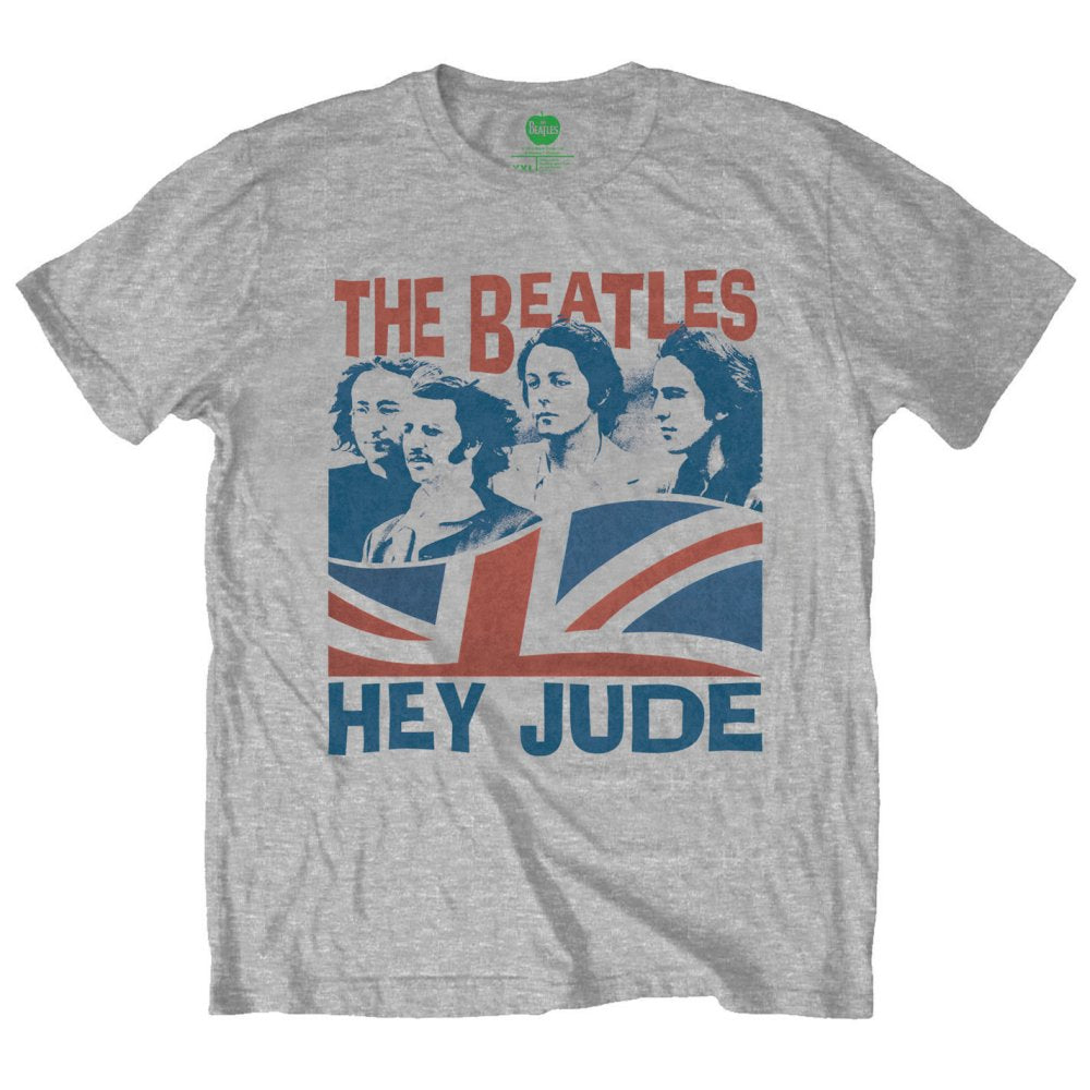 The Beatles - Windswept/Hey Jude | T-Shirt Grey