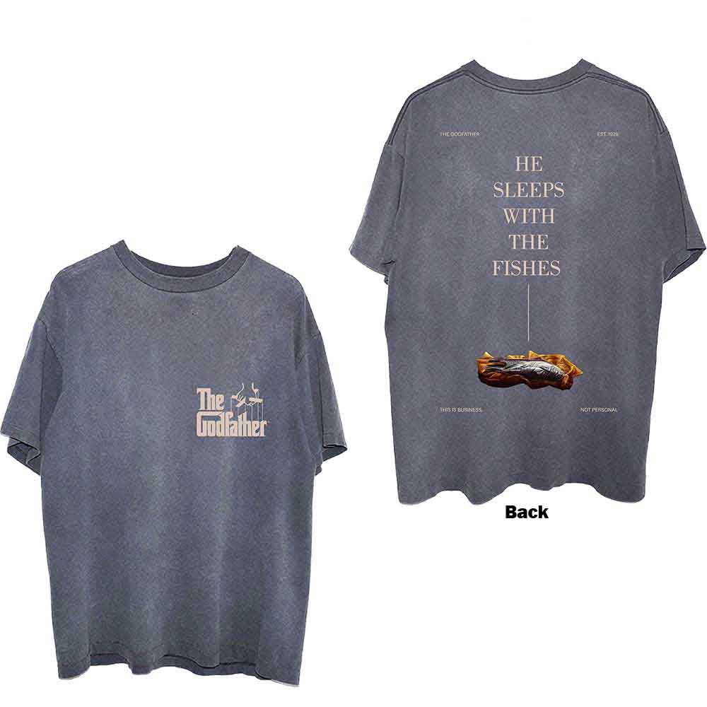 The Godfather - Sleeps With The Fishes | T-Shirt Grey