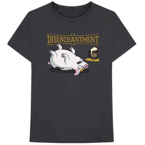 Disenchantment - Pig | T-Shirt Grey