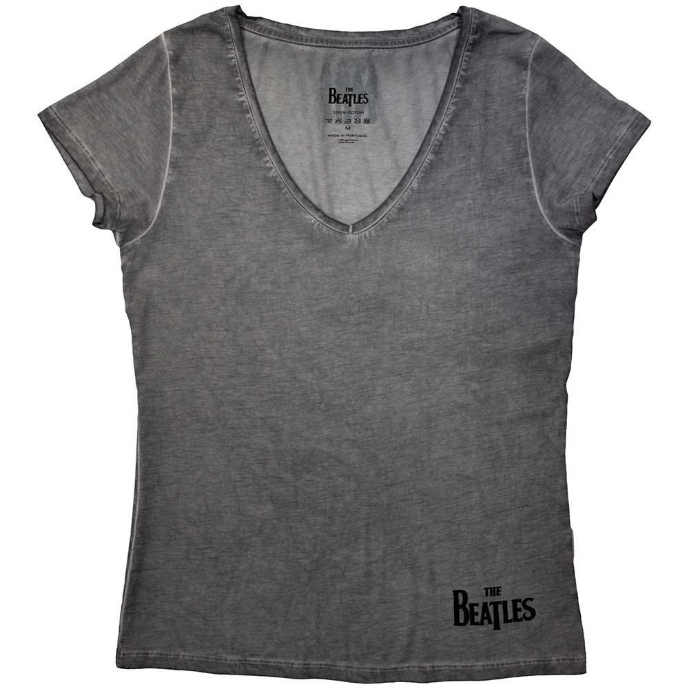 The Beatles | Corner Logo | Grey