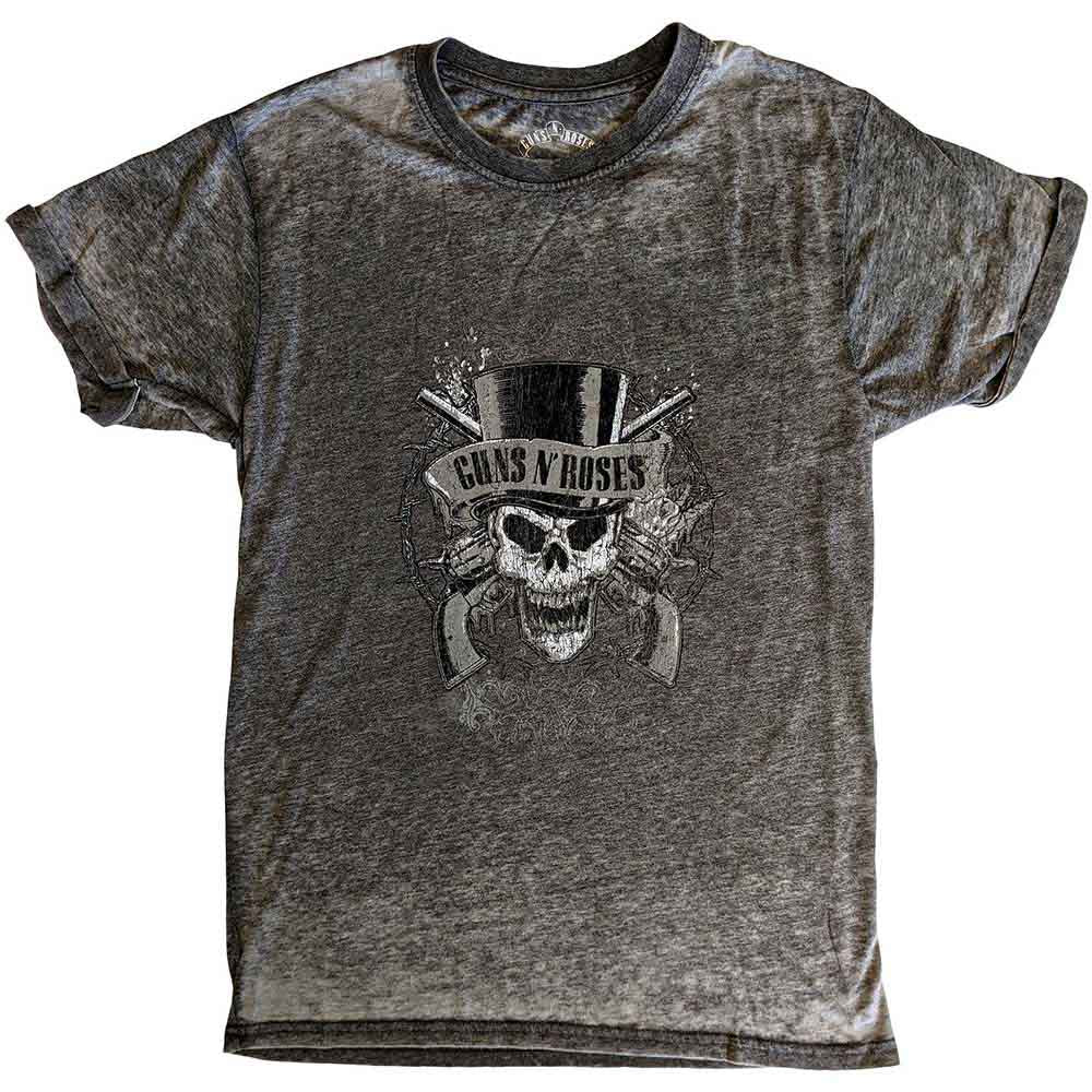 Guns N' Roses - Faded Skull | T-Shirt Grey
