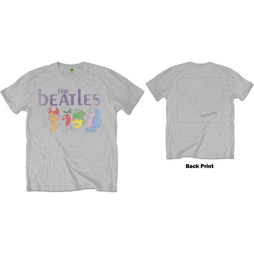 The Beatles - White Album Back | T-Shirt Grey