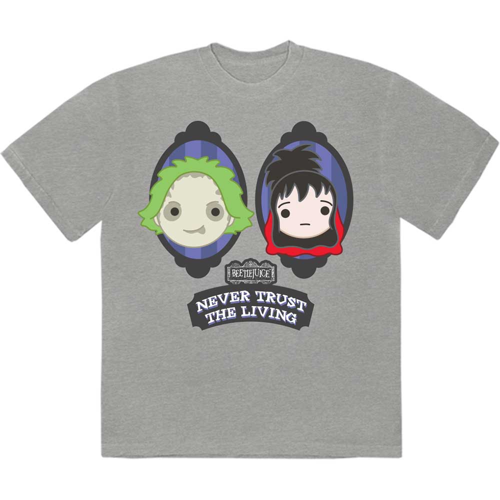 Warner Bros - Beetlejuice Never Trust The Living | T-Shirt Grey