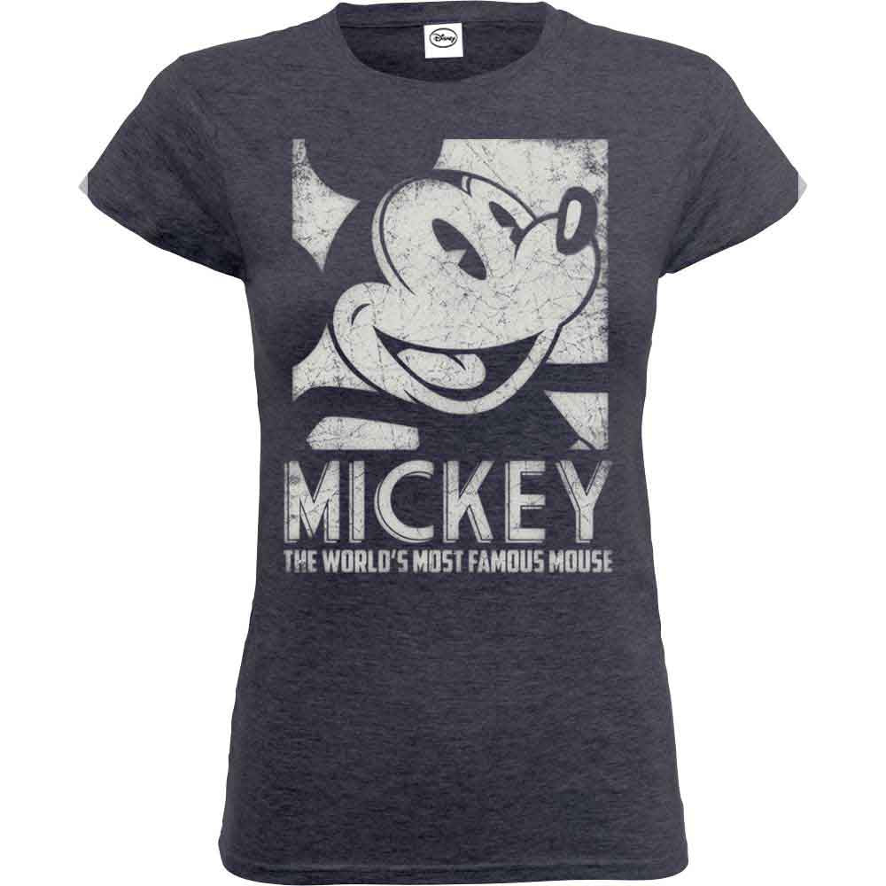 Disney - Mickey Mouse Most Famous | T-Shirt Grey