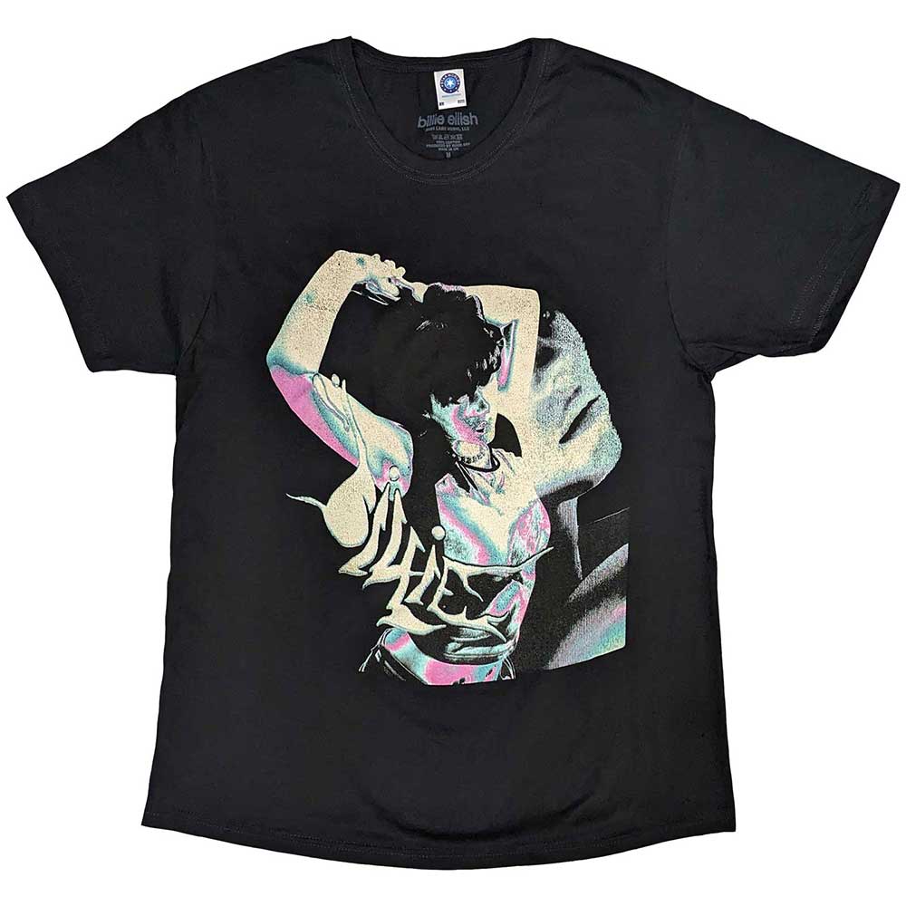 Billie Eilish - Portrait | T-Shirt Grey