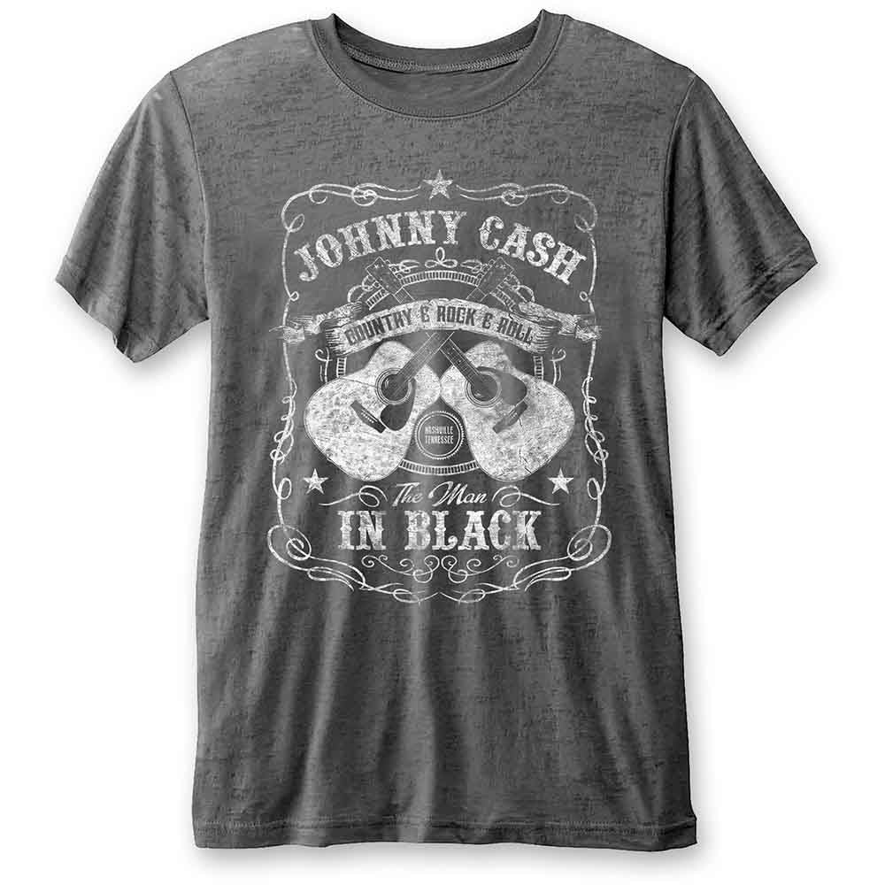 Johnny Cash - The Man in Black | T-Shirt Grey