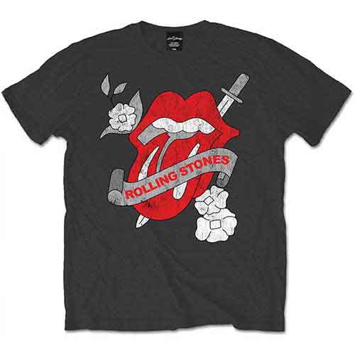 The Rolling Stones - Vintage Tattoo | T-Shirt Grey