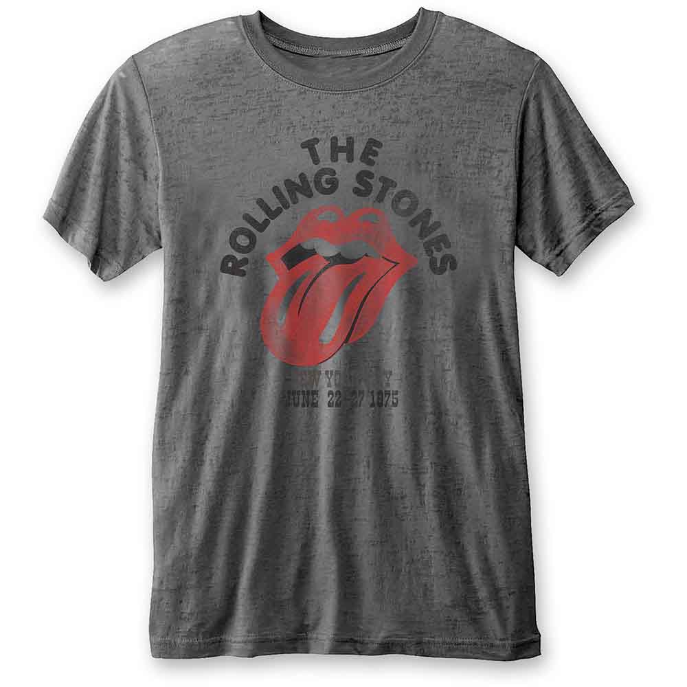 The Rolling Stones - New York City 75 | T-Shirt Grey