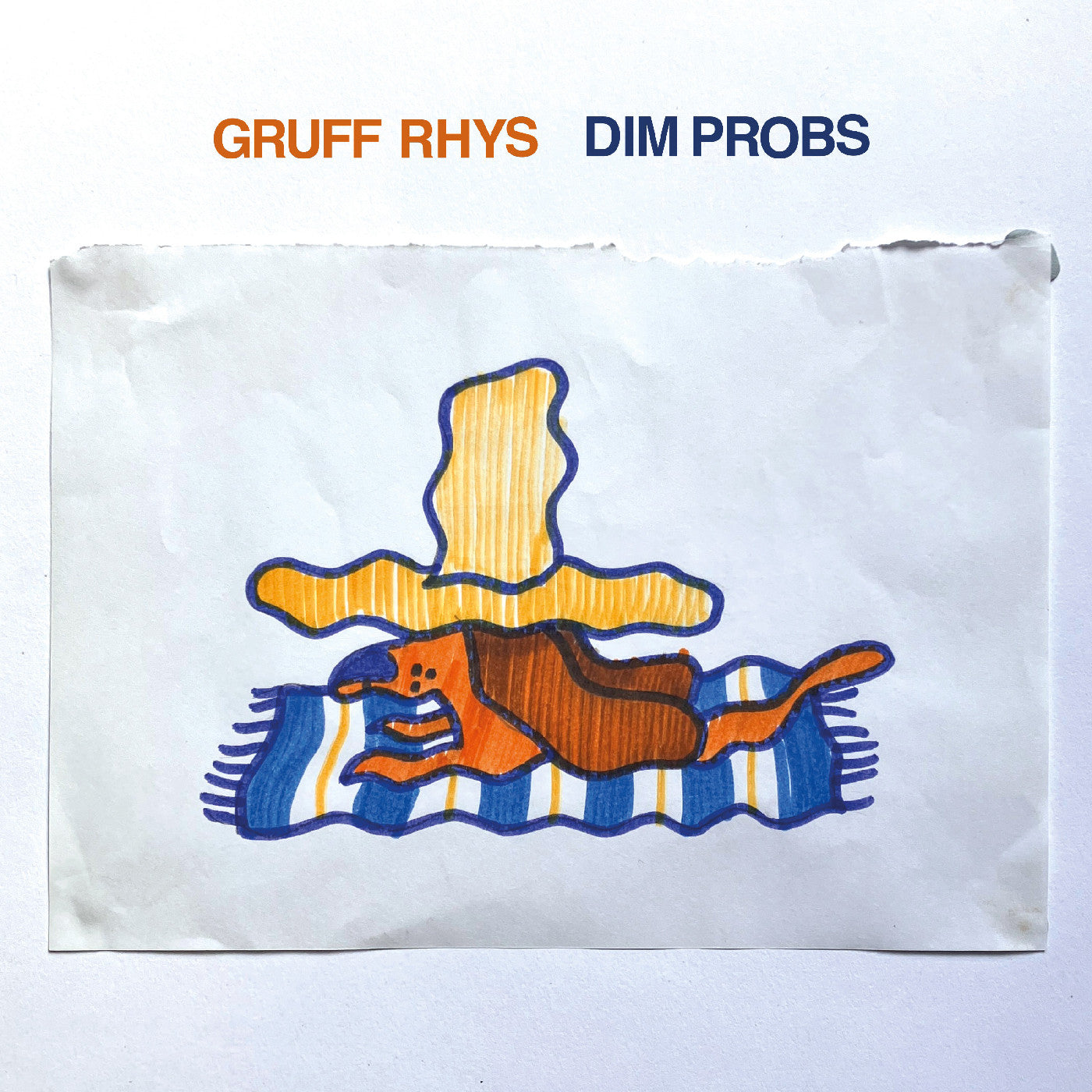 Gruff Rhys | Dim Probs (Indie Exclusive Orange Vinyl) | Vinyl