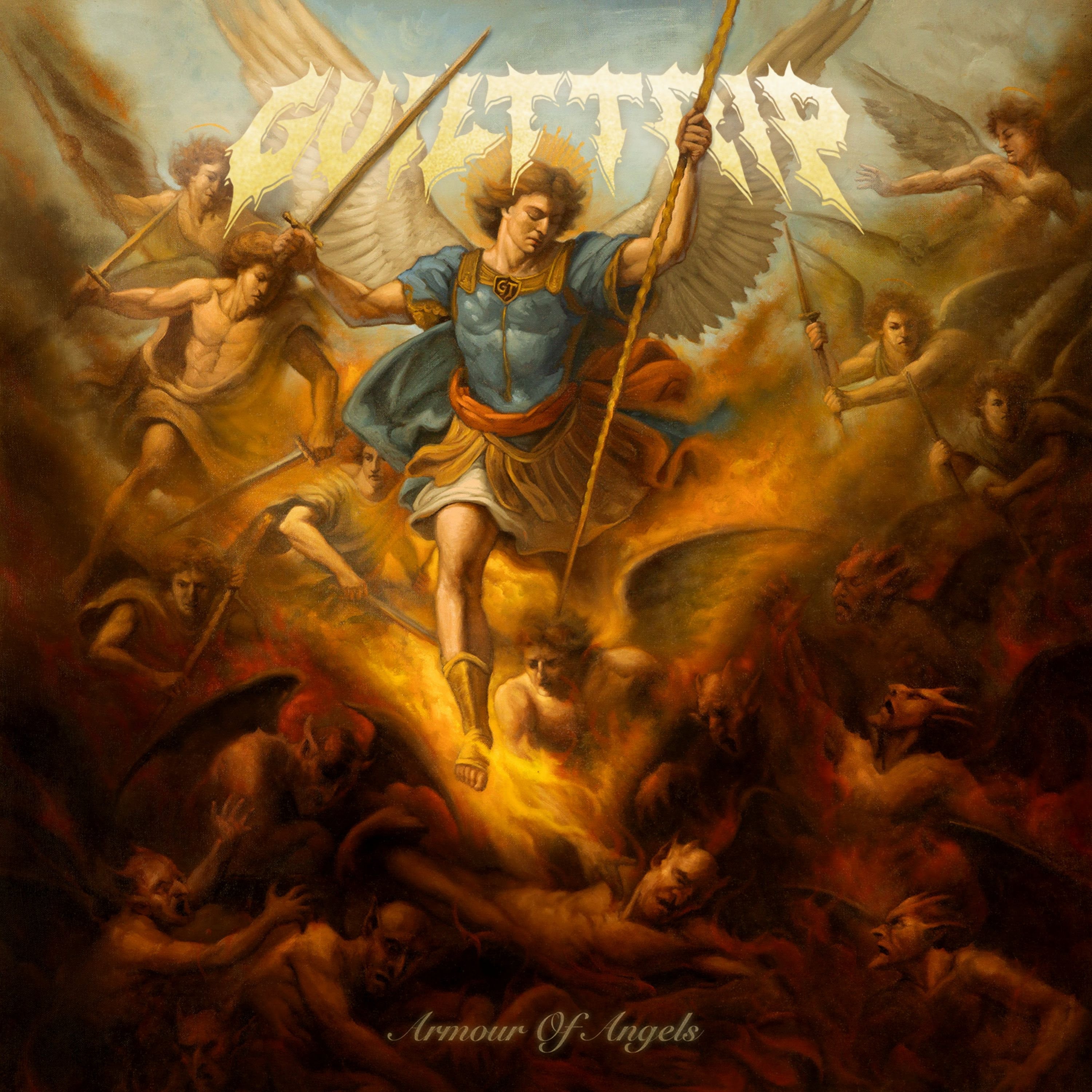 Guilt Trip - Armour Of Angels [Burn Orange Vinyl] | Vinyl