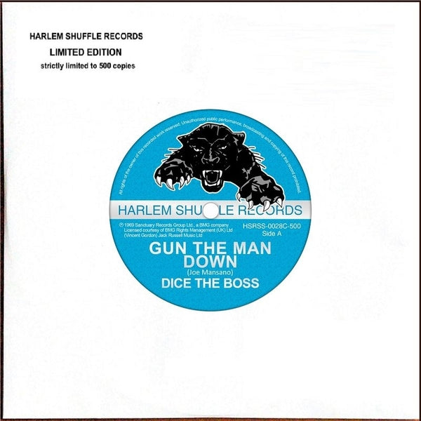 DICE THE BOSS - Gun The Man Down/Your Boss DJ | Vinyl