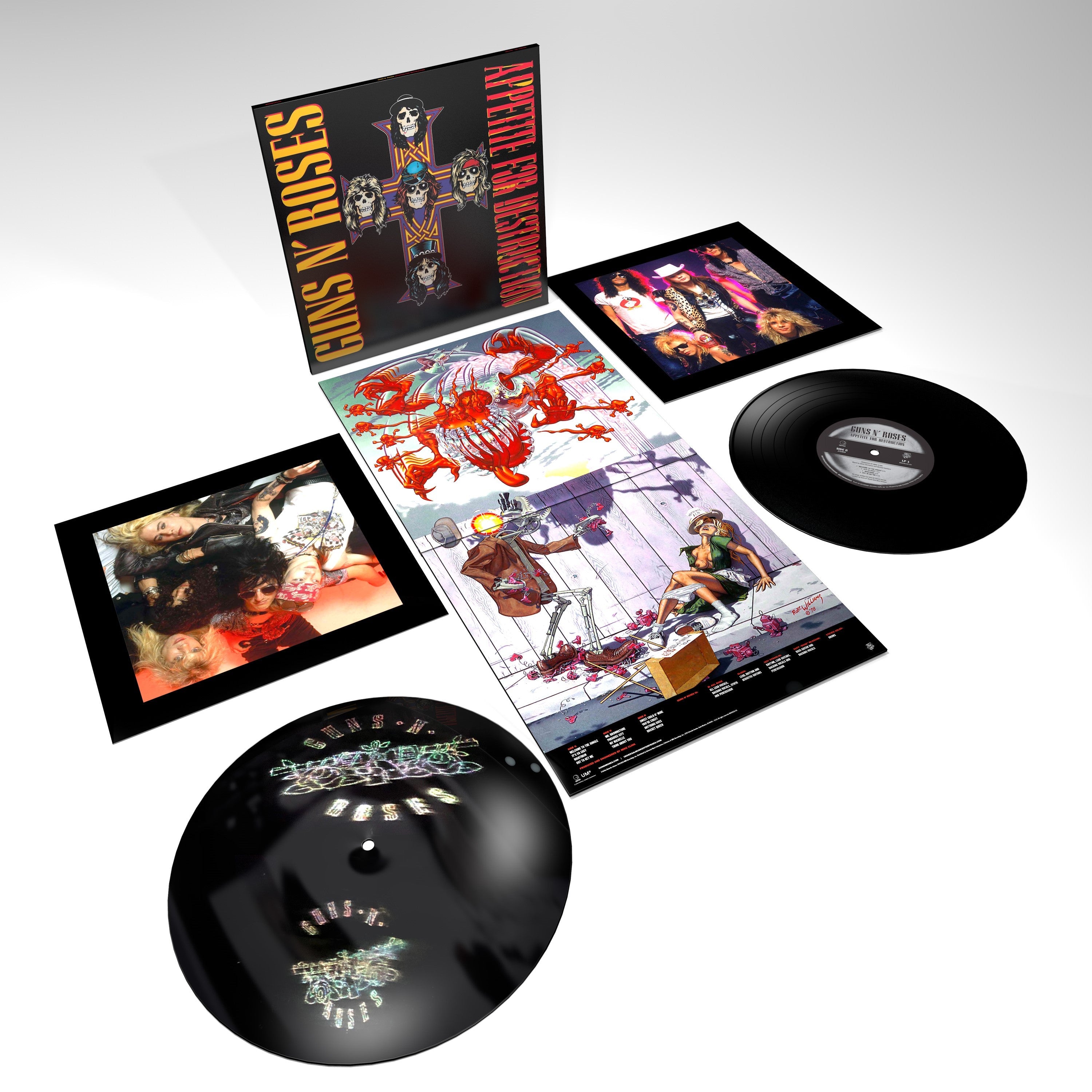Guns N Roses - Appetite For Destruction [Explicit Content] (180 Gram Vinyl, Limited Edition, Digital Download Card) (2 Lp's) | Vinyl
