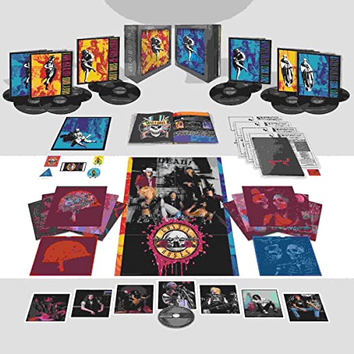 Guns N' Roses - Use Your Illusion [Explicit Content] (180 Gram Vinyl, Blu-ray, Deluxe Edition, Boxed Set) (12 Lp's) | Vinyl