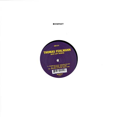 THOMAS FEHLMANN - Gute Luft Remixe | Vinyl