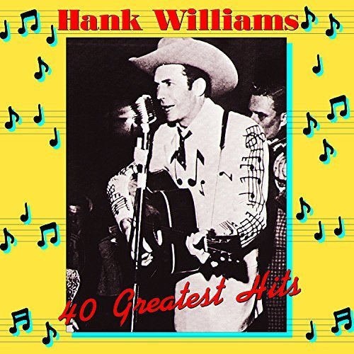 Hank Williams - Hank Williams 40 Greatest Hits (180 Gram Vinyl) [Import] (2 Lp's) | Vinyl