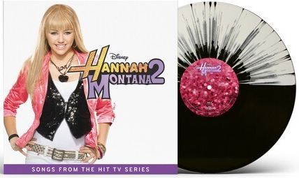 Hannah Montana - Hannah Montana 2 (Original Soundtrack) (Split Black/White Splatter Colored Vinyl) | Vinyl