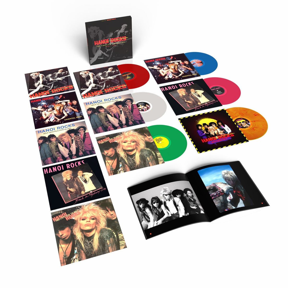 Hanoi Rocks - The Complete Collection (1981-1984) [Multicolor Vinyl] [6LP] | Vinyl