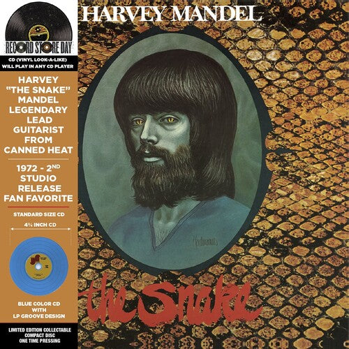 Harvey Mandel - The Snake (Translucent Turquoise Colored Vinyl) | Vinyl