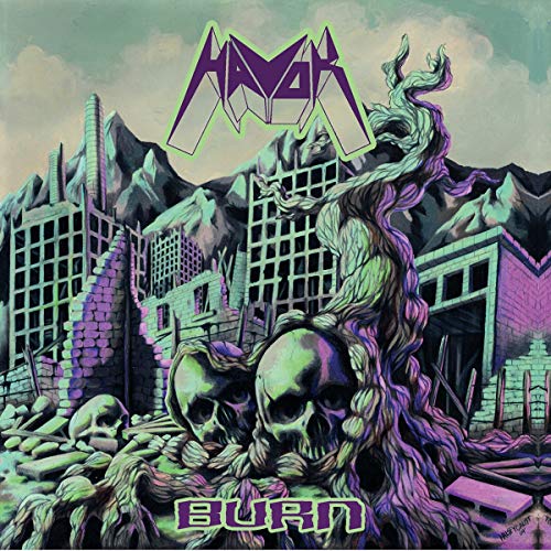 Havok - Burn [LP] [Turqoise w/ Black & Purple Swirl] | Vinyl