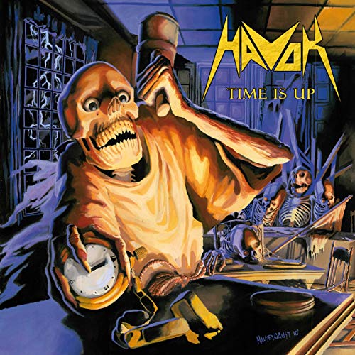 Havok - Time Is Up [LP] [Black/Blue w/ White & Yellow Swirl] | Vinyl