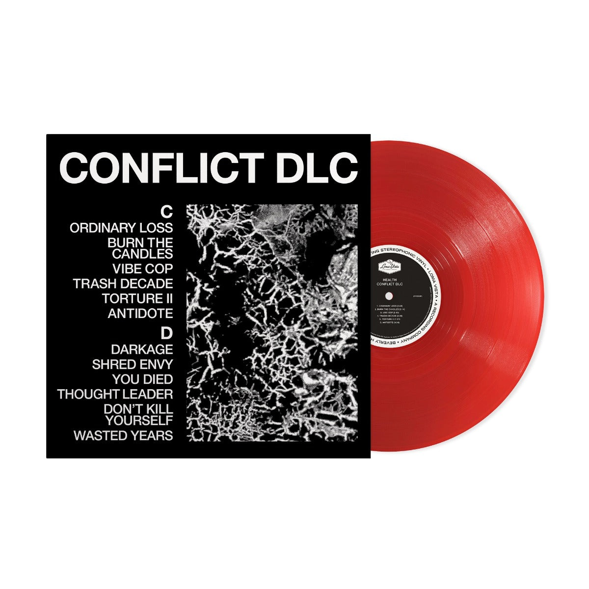 Health | Conflict Dlc (Indie Exclusive) [Translucent Ruby LP] | Vinyl