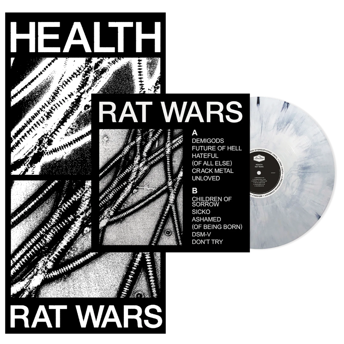 Health | Rat Wars [Black Cobweb Lp] | Vinyl
