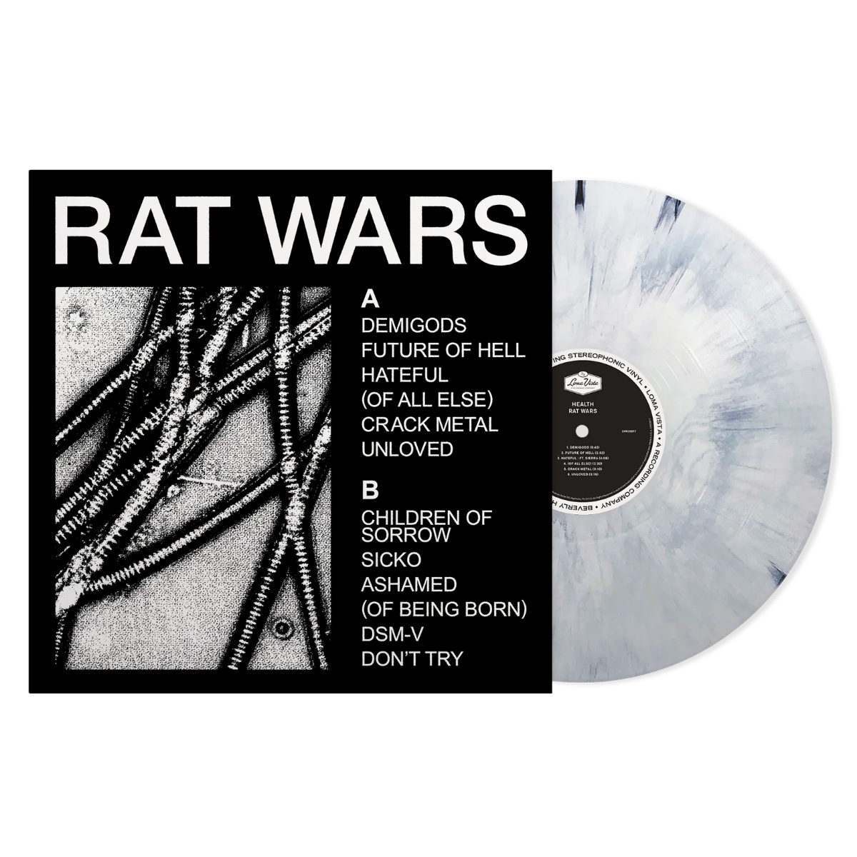 Health | Rat Wars [Black Cobweb Lp] | Vinyl