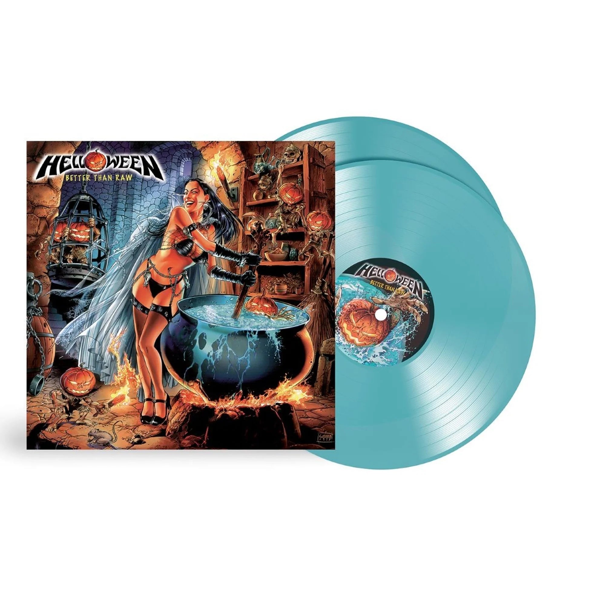 Helloween | Better Than Raw [Turquoise 2LP] | Vinyl