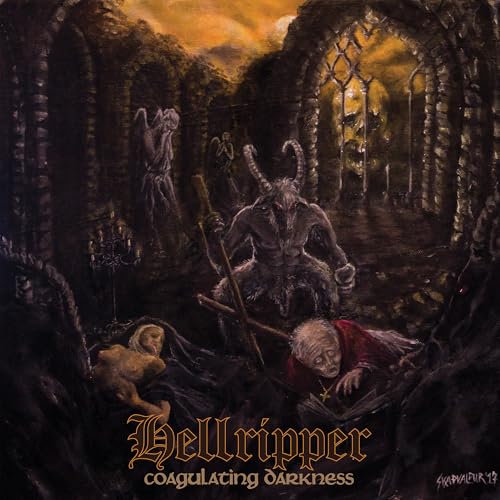 Hellripper - Coagulating Darkness (Gold Lp) | Vinyl