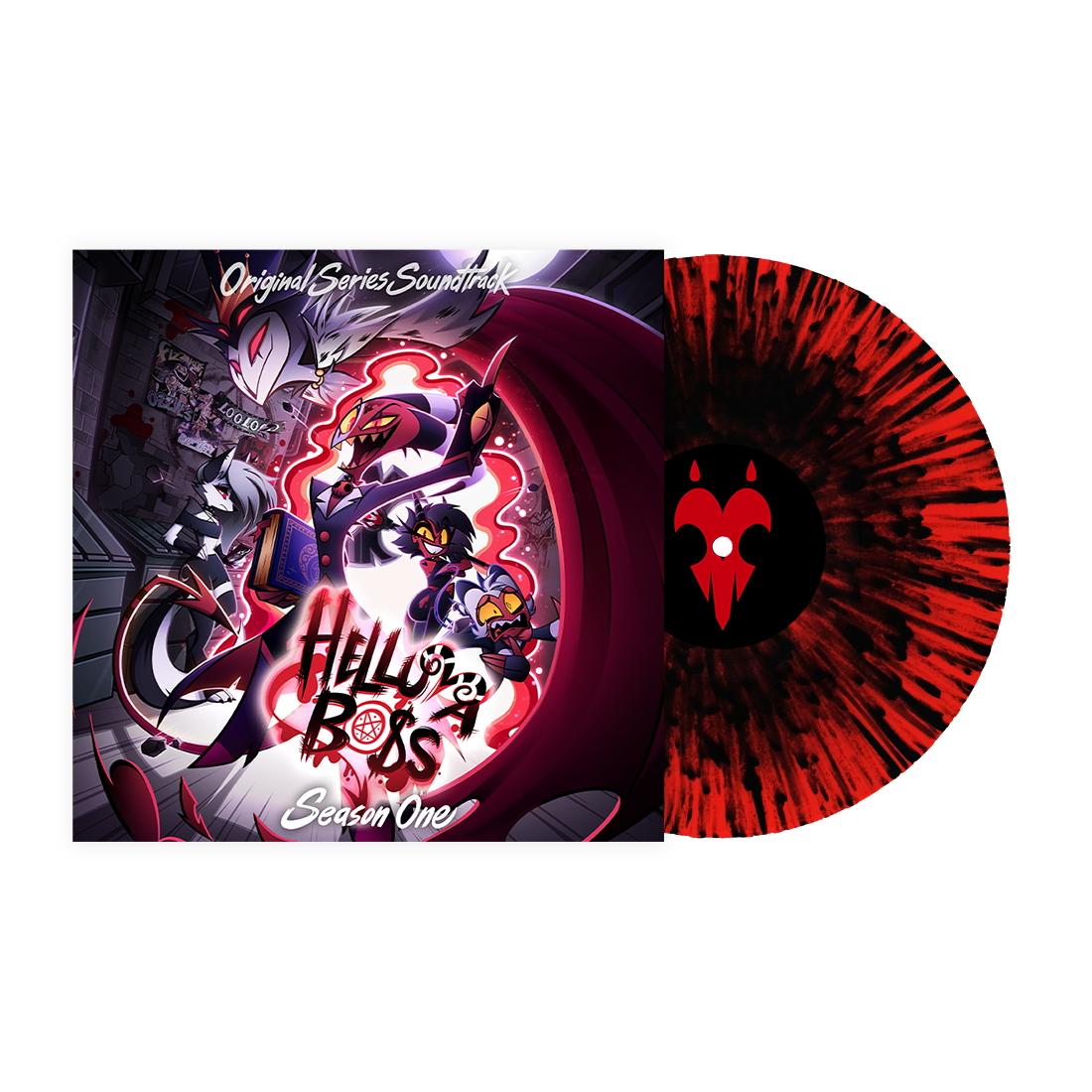 Helluva Boss - Helluva Boss: Season 1 (Original Soundtrack) [Indie Exclusive Demon Blood Vinyl] | Vinyl
