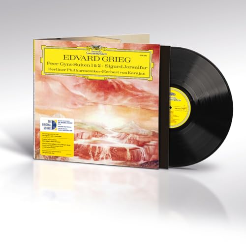 Herbert von Karajan/Berliner Philharmoniker - Grieg: Peer Gynt Suites 1 & 2, Sigurd Jorsalfar (The Original Source Series) [LP] | Vinyl