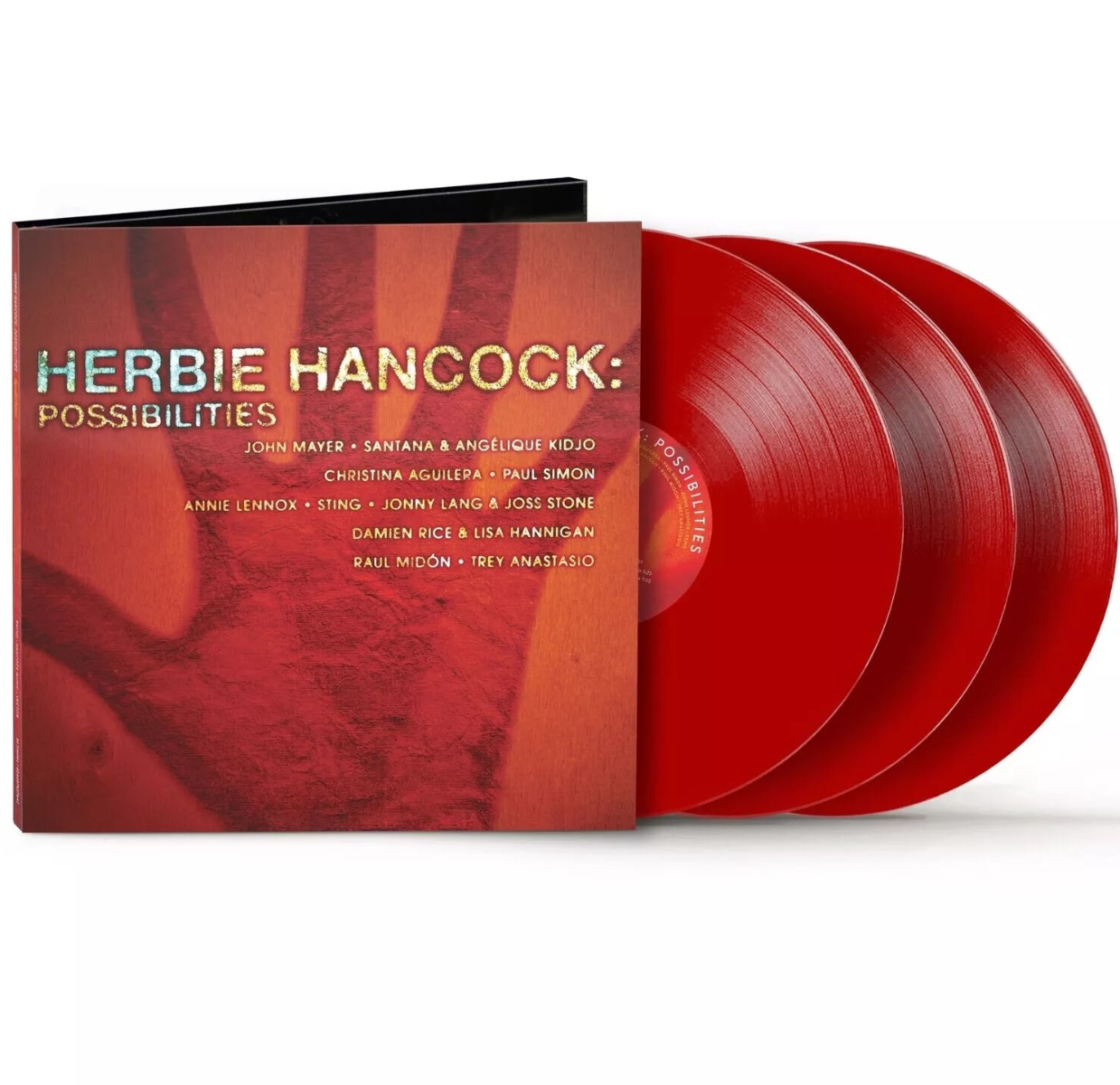 Herbie Hancock | Possibilities (Expanded Version) (Limited Edition, Bonus Tracks, Ruby Red Colored Vinyl) (3 Lp's) | Vinyl