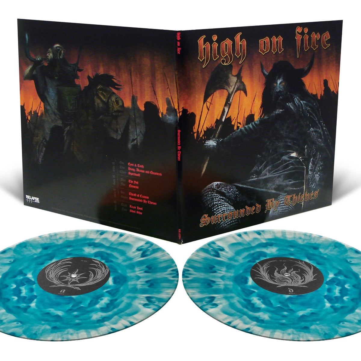 High on Fire | Surrounded By Thieves (Colored Vinyl, Blue, Black) (2 Lp's) | Vinyl