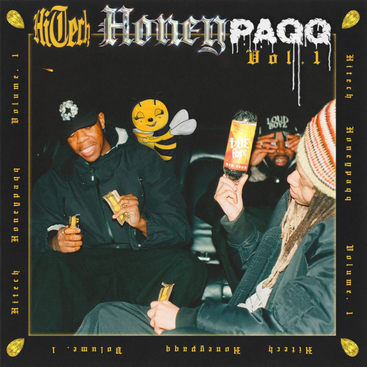 Hitech | Honeypaqq Vol. 1 (Indie Exclusive) [Deep Ocean Vinyl] | Vinyl