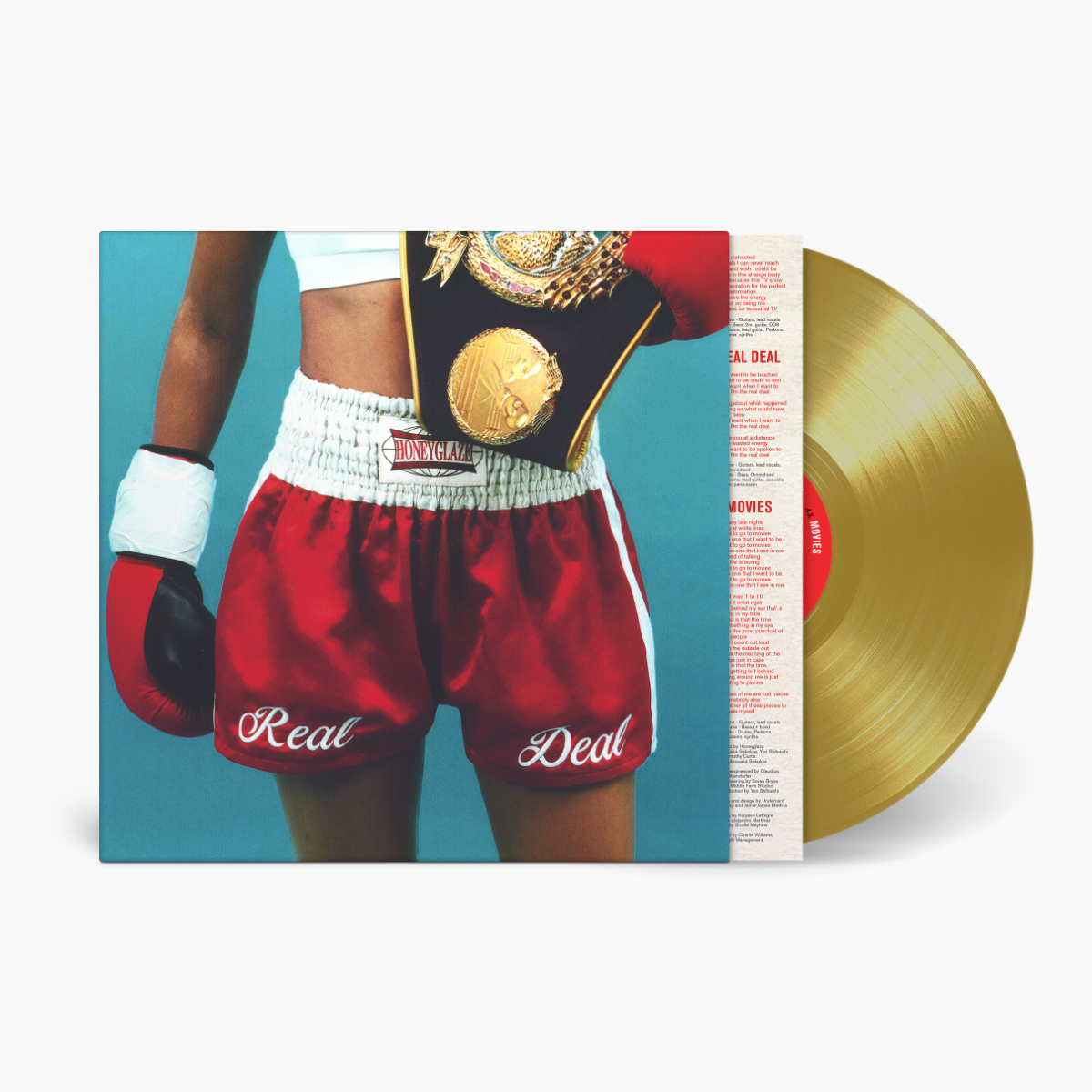 Honeyglaze | Real Deal (Indie Exclusive, Colored Vinyl, Gold) | Vinyl