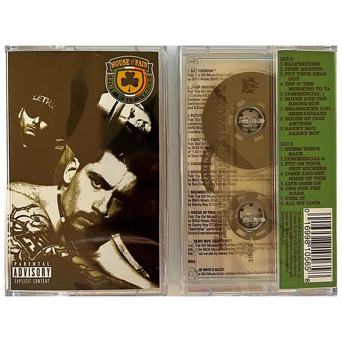 House of Pain - Fine Malt Lyrics (30 Years) [Explicit Content] (Cassette) | Cassette