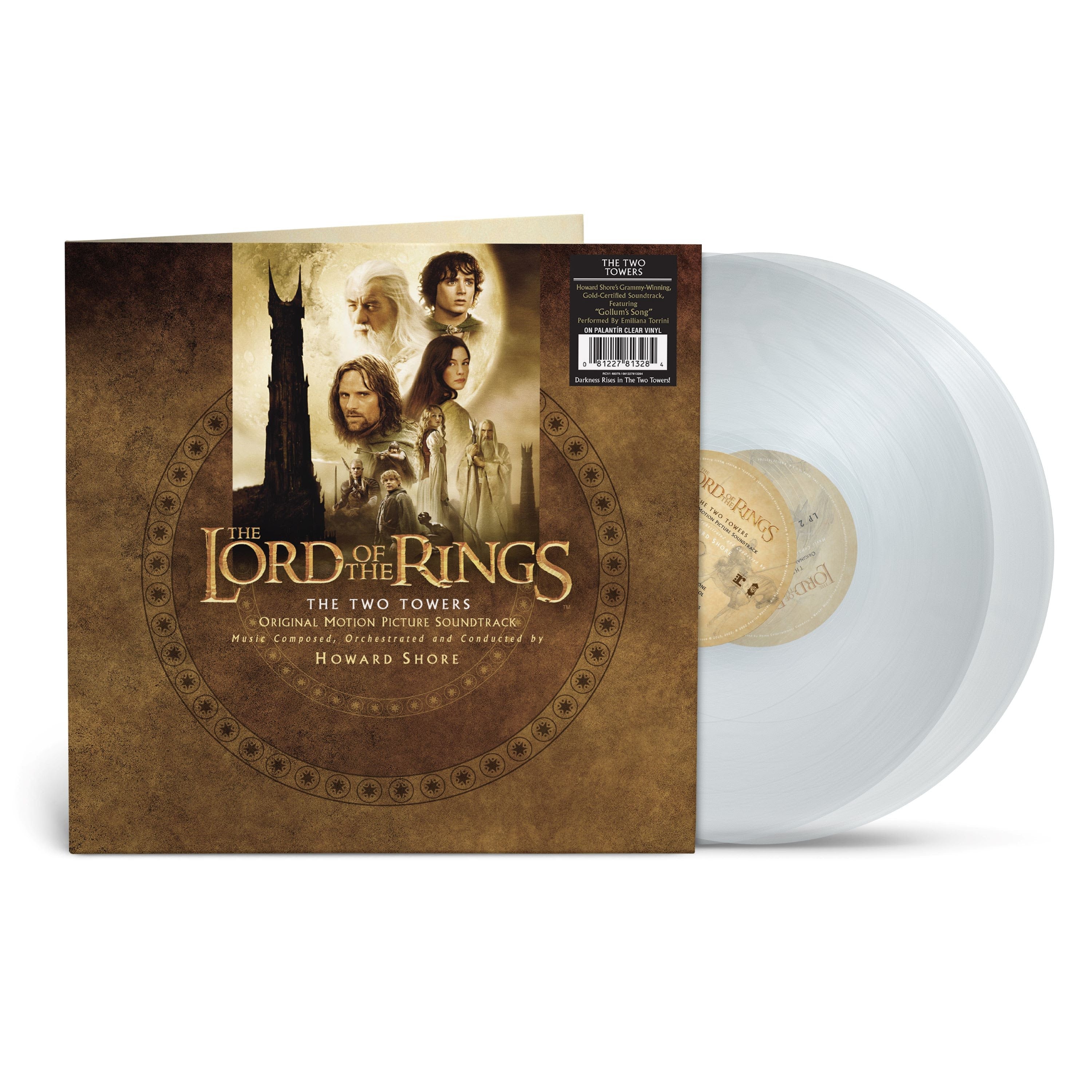 Howard Shore - The Lord Of The Rings: The Two Towers (Indie Exclusive, Palantir Clear) | Vinyl