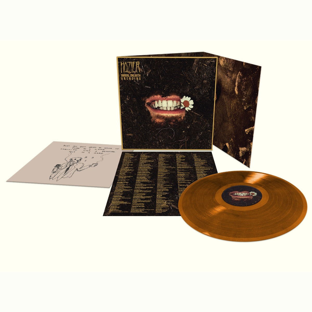 Hozier | Unreal Unearth Unending (140 Gram Raw Ochre Colored Vinyl) | Vinyl