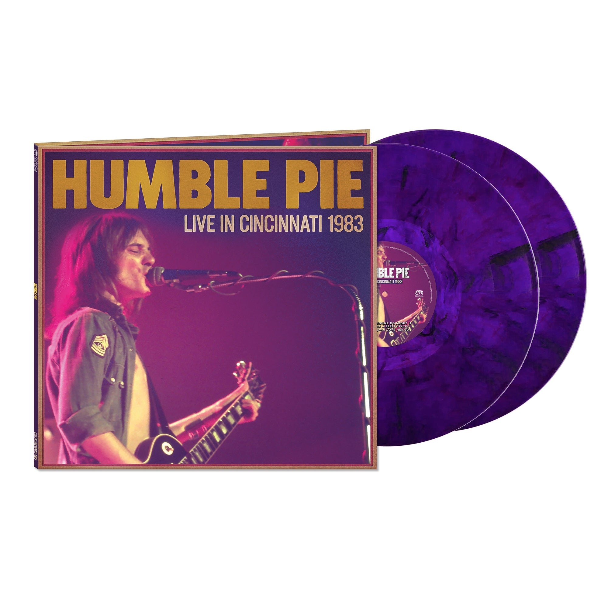 Humble Pie | Live In Cincinnati 1983 (Limited Edition) [Purple Marble Vinyl] [2Lp] | Vinyl