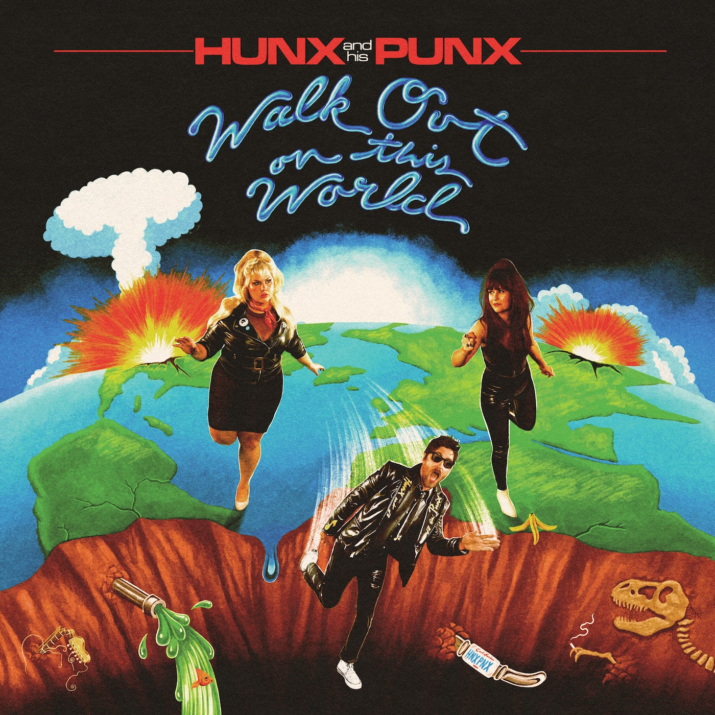 Hunx And His Punx | Walk Out On This World (Opaque Apple Red Vinyl) | Vinyl