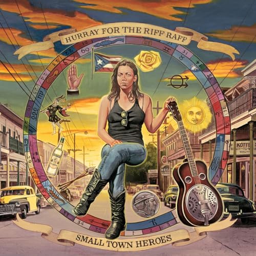 Hurray For The Riff Raff | Small Town Heroes [Pink Acid Wash LP] | Vinyl