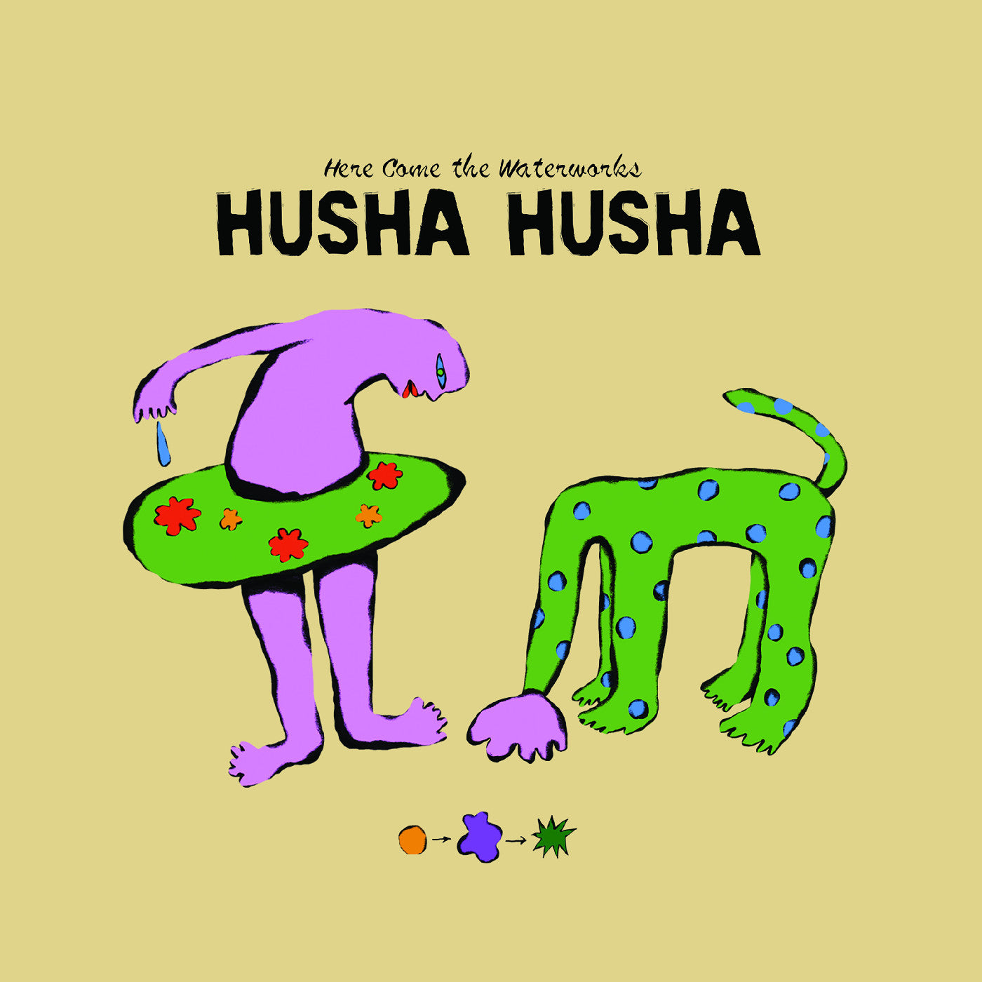 Husha Husha - Here Come The Waterworks | CD