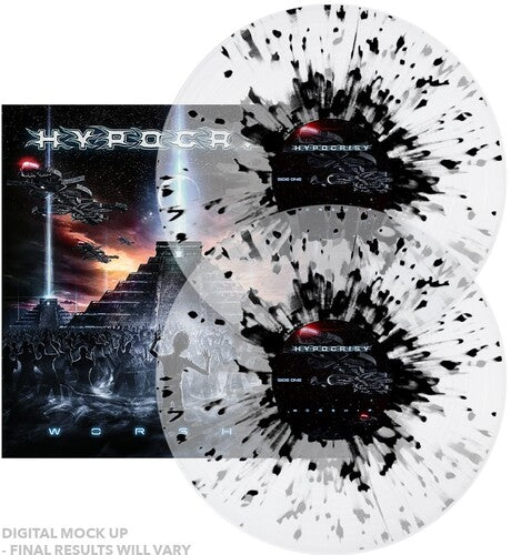 Hypocrisy - Worship (Clear with Black Splatter) (Colored Vinyl, Clear Vinyl, Black, Gatefold LP Jacket, Indie Exclusive) | Vinyl