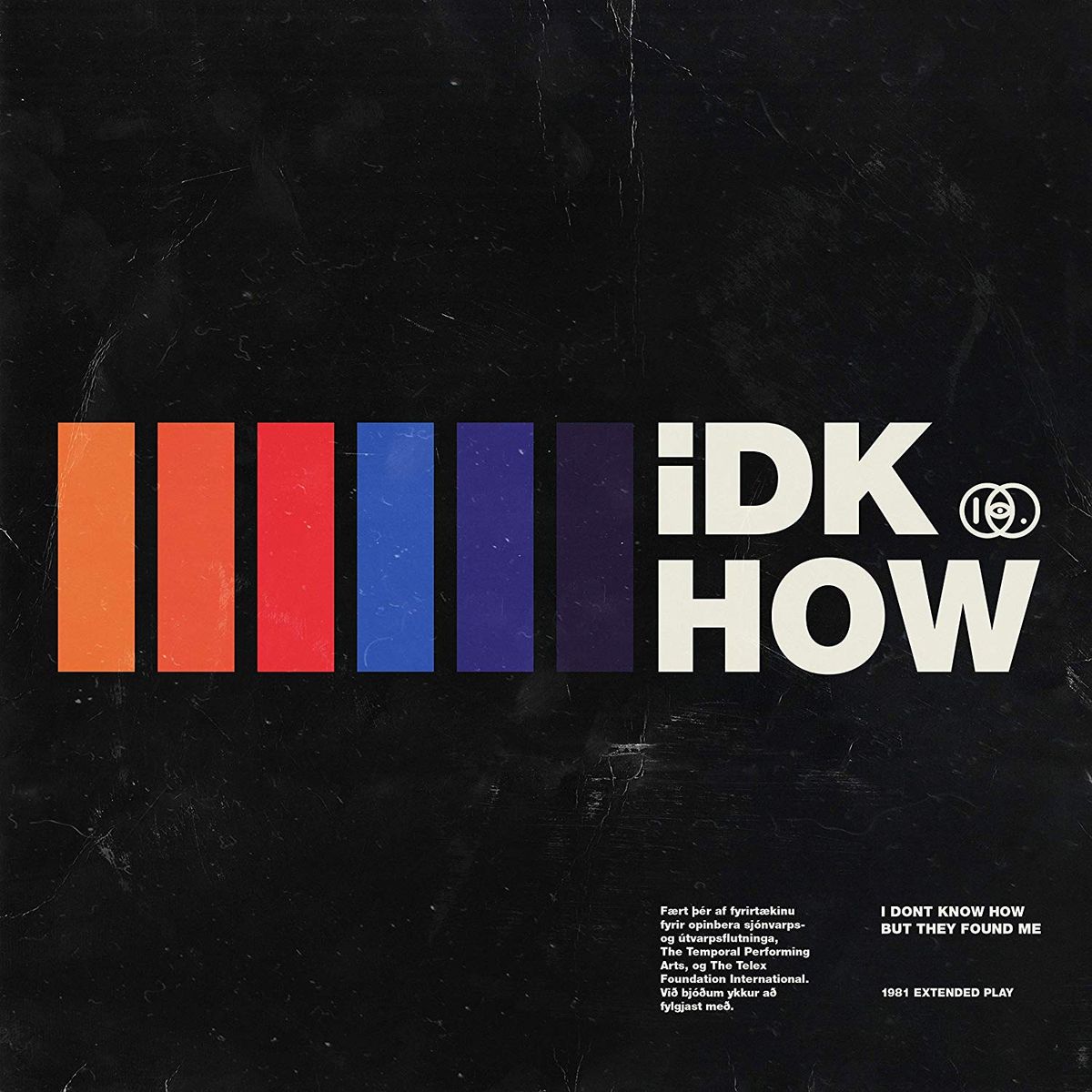 I DONT KNOW HOW BUT THEY FOUND ME - 1981 Extended Play [CD] | CD