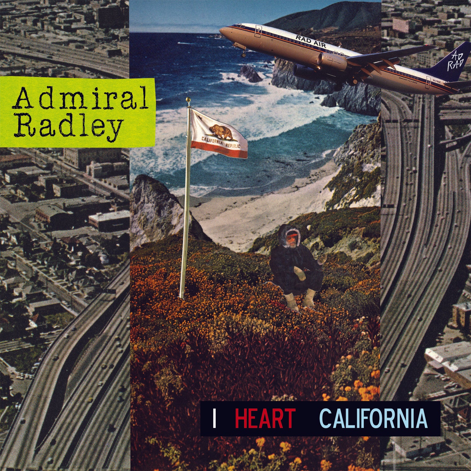 Admiral Radley | I Heart California LP | Vinyl
