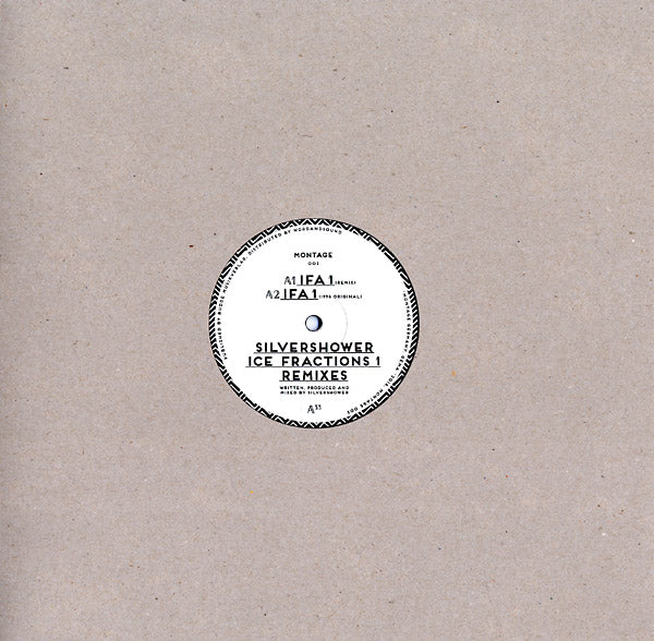 SILVERSHOWER - Ice Fractions 1 Remixes | Vinyl